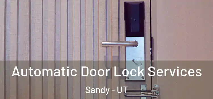 Automatic Door Lock Services Sandy - UT