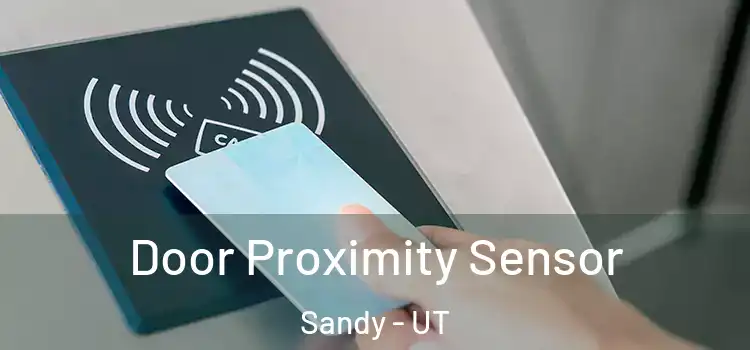 Door Proximity Sensor Sandy - UT